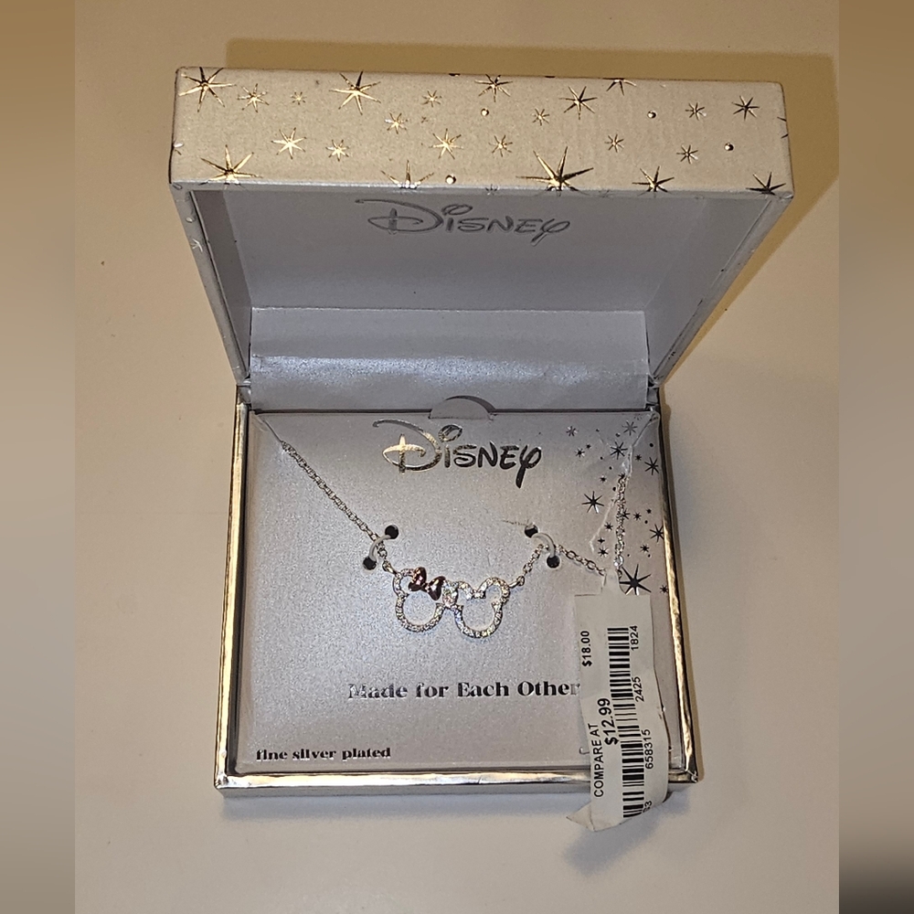 Mickey and Minnie necklace
